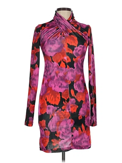 Pre-owned Richard Quinn Cocktail Dress In Purple