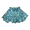 Richard Quinn Ditsy Puffball Multicolor Gown In Multi