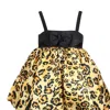 RICHARD QUINN LEOPARD PUFFBALL DRESS - LEOPARD