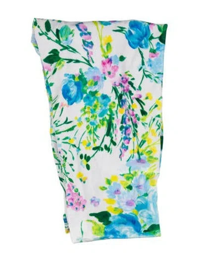 Pre-owned Richard Quinn Printed Velvet Hosiery  W/tags In Blue