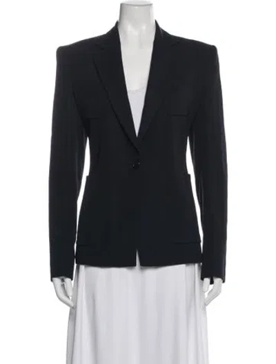 Pre-owned Richard Tyler Blazer In Blue