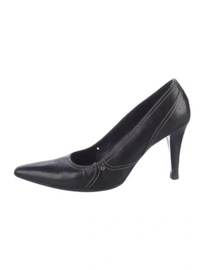 Pre-owned Richard Tyler Leather Pumps In Multi