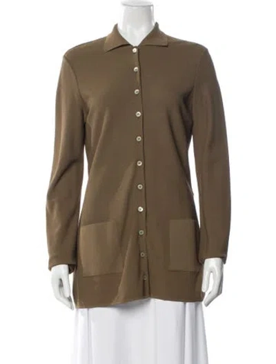 Pre-owned Richard Tyler Sweater In Neutral
