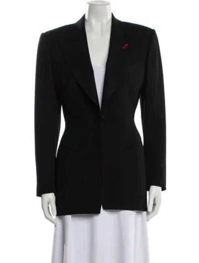 Pre-owned Richard Tyler Vintage 1990's Blazer In Black