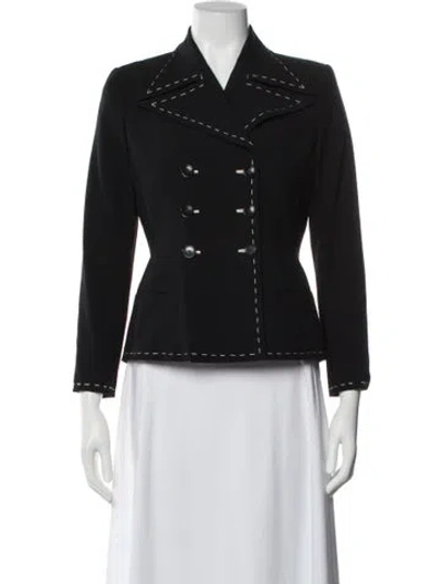 Pre-owned Richard Tyler Vintage 1990's Blazer In Black