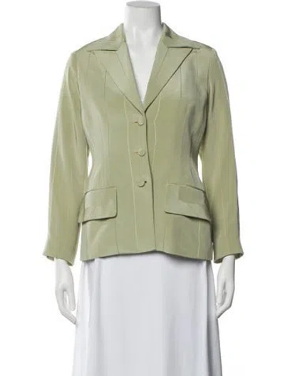 Pre-owned Richard Tyler Vintage 1990's Blazer In Green