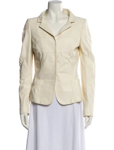 Pre-owned Richard Tyler Vintage Late 1990's - Early 2000's Evening Jacket In Neutral
