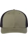 Richardson 112+ R-flex Adjustable Trucker Cap In Multi