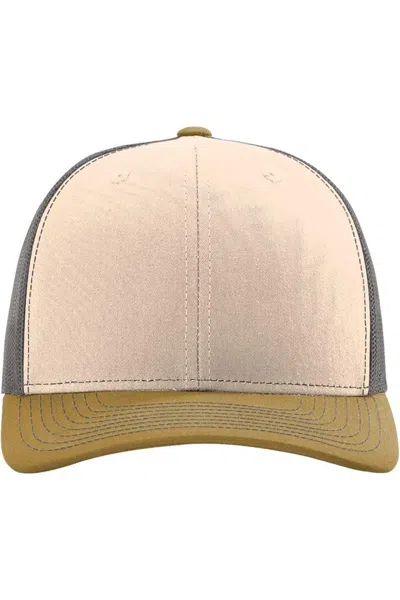 Richardson Adjustable Snapback Trucker Cap In Multi