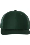 Richardson Adjustable Snapback Trucker Cap In Green