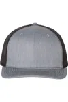 Richardson Adjustable Snapback Trucker Cap In Grey
