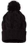 Richardson Chunk Twist Cuffed Beanie In Black
