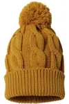 Richardson Chunk Twist Cuffed Beanie In Brown