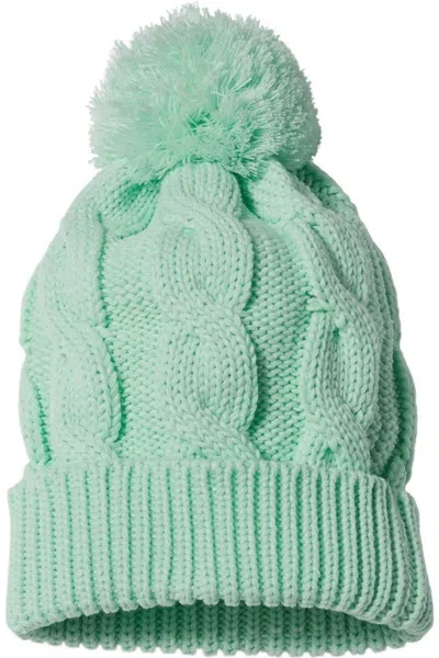 Richardson Chunk Twist Cuffed Beanie In Green