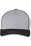 Richardson Fitted Pulse Sportmesh With R-flex Cap In Black