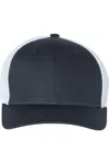 Richardson Fitted Trucker With R-flex Cap In Multi