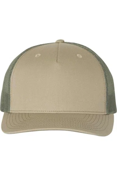 Richardson Five-panel Trucker Cap In Brown