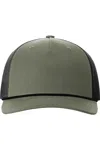 Richardson Five-panel Trucker With Rope Cap In Multi