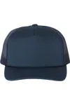 Richardson Foam Trucker Cap In Blue