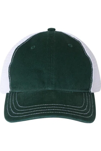 Richardson Garment-washed Trucker Cap In Multi