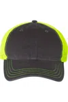 Richardson Garment-washed Trucker Cap In Multi