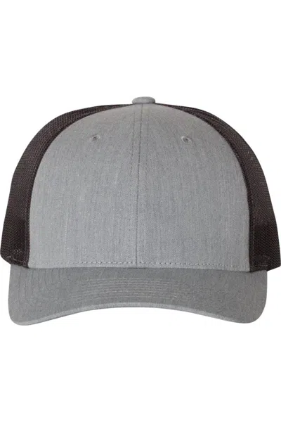 Richardson Low Pro Trucker Cap In Gray