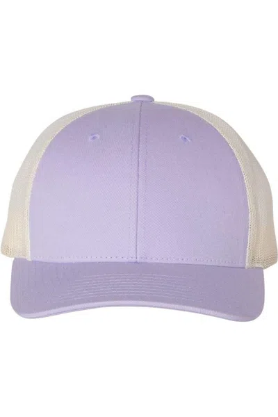 Richardson Low Pro Trucker Cap In Purple