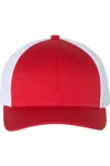 Richardson Low Pro Trucker Cap In Red