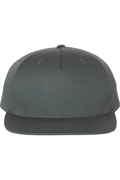Richardson Pinch Front Twill Back Trucker Cap In Black