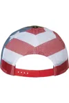 Richardson Printed Mesh-back Trucker Cap In Multi