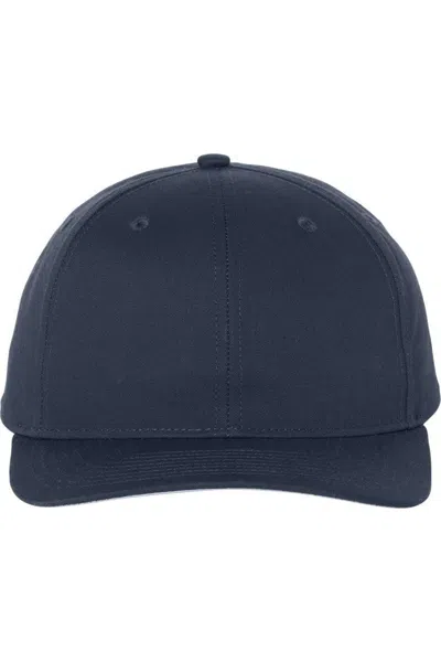 Richardson Pro Twill Snapback Cap In Blue