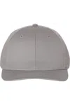 Richardson Pro Twill Snapback Cap In Grey