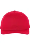 Richardson Pro Twill Snapback Cap In Red