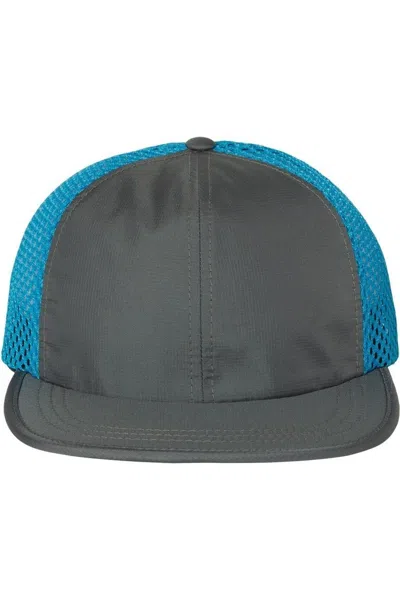Richardson Rouge Wide Set Mesh Cap In Gray