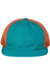 Richardson Rouge Wide Set Mesh Cap In Multi