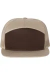 Richardson Seven-panel Trucker Cap In Brown