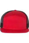 Richardson Seven-panel Trucker Cap In Multi