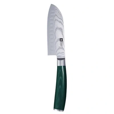 Richardson Sheffield Midori Hollow Edge Santoku Knife In Green