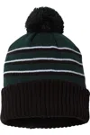 Richardson Stripe Pom Cuffed Beanie In Multi