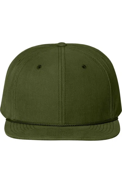 Richardson Timberline Corduroy Cap In Black