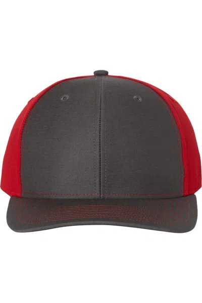 Richardson Twill Back Trucker Cap In Black