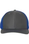 Richardson Twill Back Trucker Cap In Blue