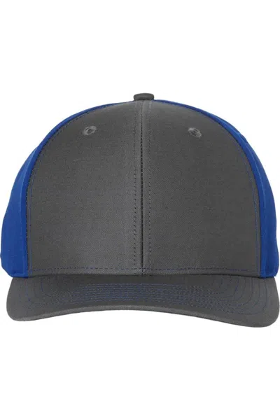 Richardson Twill Back Trucker Cap In Blue