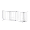 Richell Free Standing Pet Gate In White