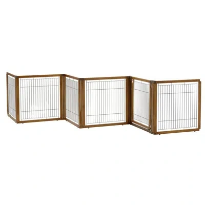 Richell H6 Convertible Elite Gate/crate 6-panel In Autumn Matte