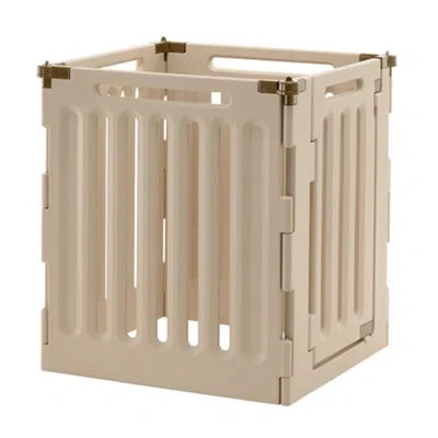 Richell Indoor/outdoor Pet Pen In Tan;mocha