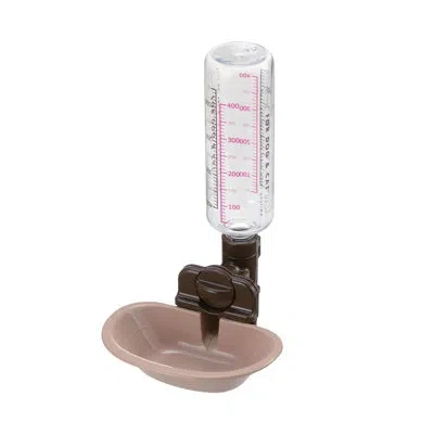 Richell Pet Rehydration Automatic Water Dish In Brown