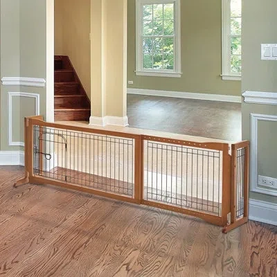 Richell Pet Sitter Freestanding Plus Autumn Matte Pet Gate