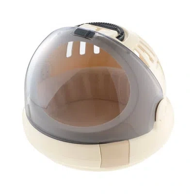 Richell Space Capsule Pet Carrier In Beige