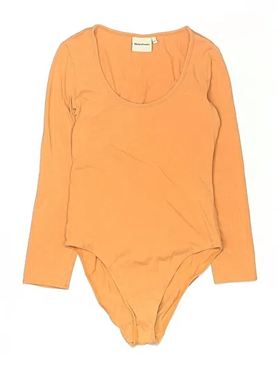 Pre-owned Richer Poorer Bodysuit In Orange